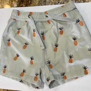 Rylee and Cru Pineapple Boys Swim Trunks 12-18 months